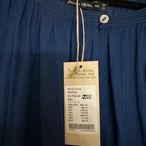 Gudrun Sjoden XXL woven organic cotton dress